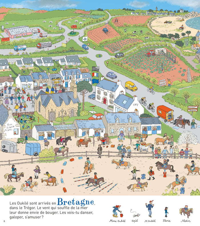 Le tour de France de la famille Oukilé