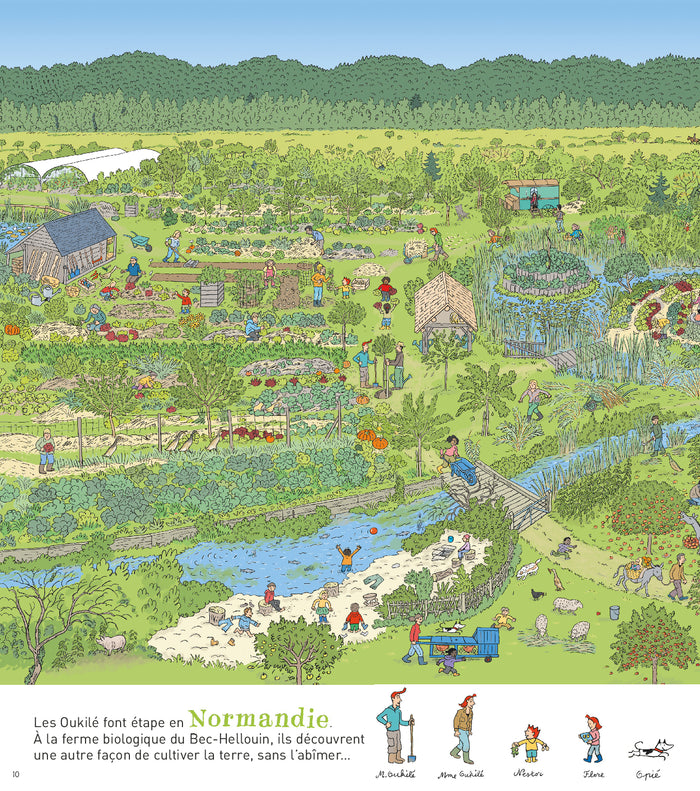 Le tour de France de la famille Oukilé