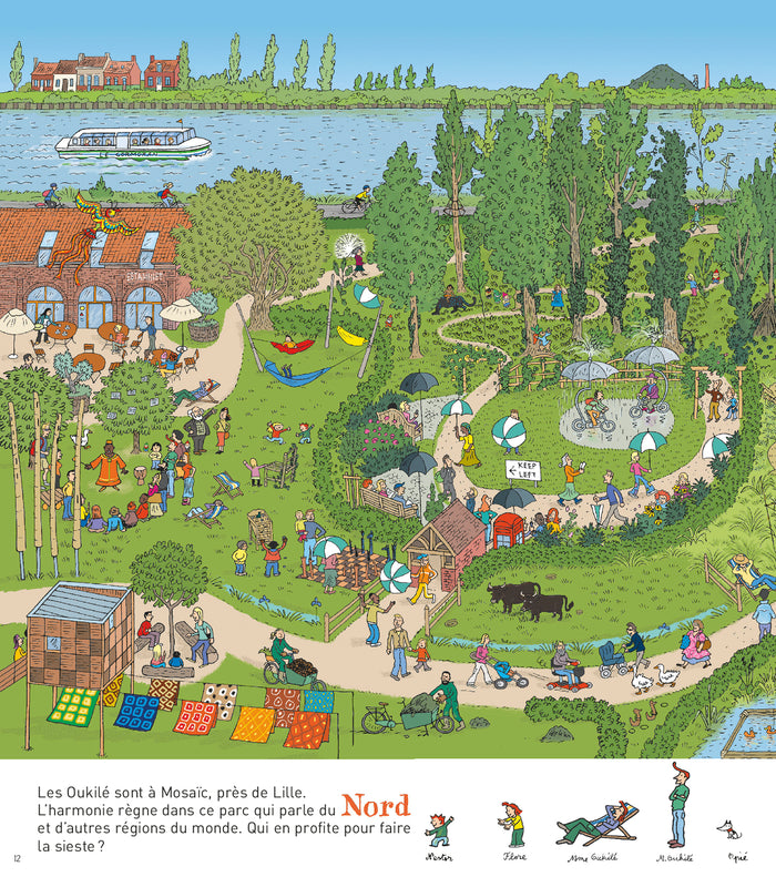 Le tour de France de la famille Oukilé