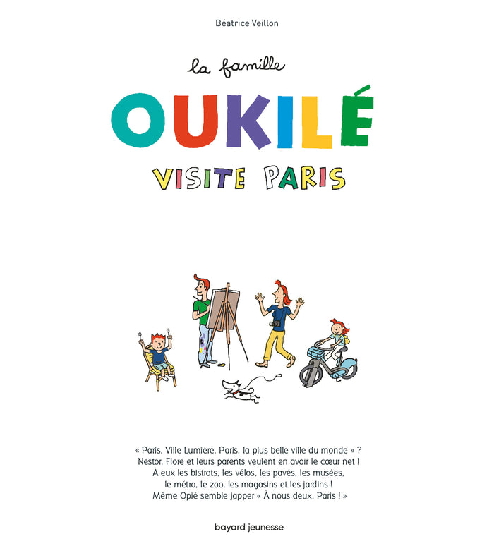 La famille Oukilé visite Paris
