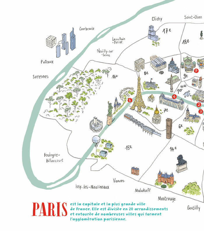 La famille Oukilé visite Paris