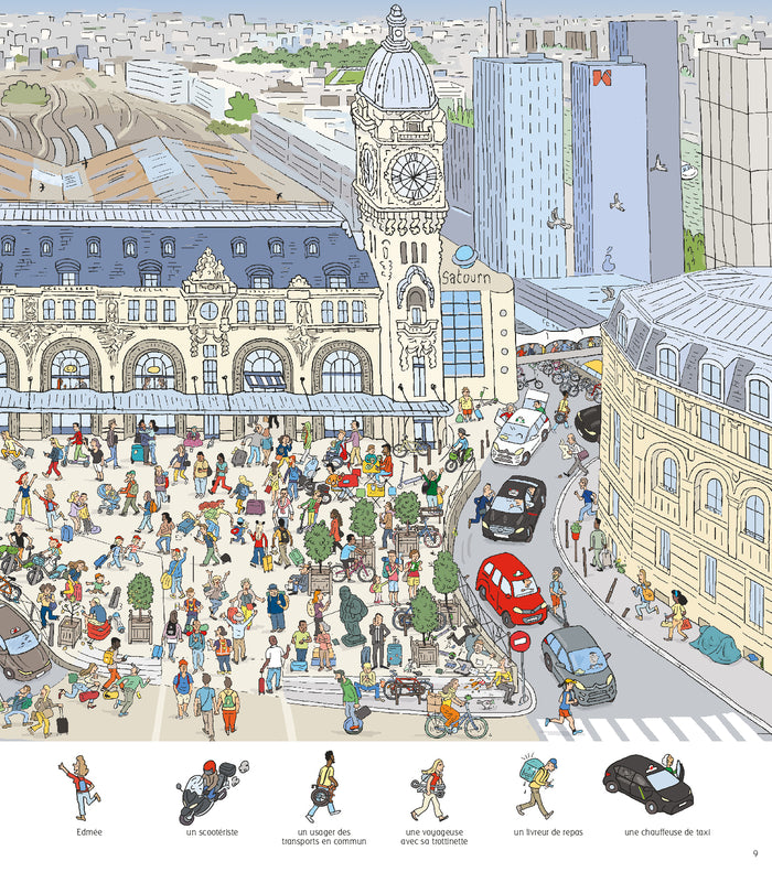 La famille Oukilé visite Paris