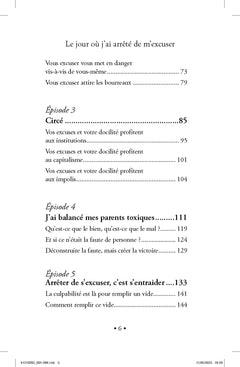 Le jour où j'ai arrêté de m'excuser