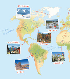 La famille Oukilé se régale autour du monde