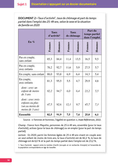 Annales Objectif Bac 2025 - Spécialité SES Tle