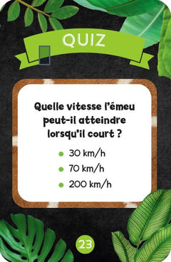 Le Quiz des animaux UNE SAISON AU ZOO