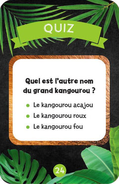 Le Quiz des animaux UNE SAISON AU ZOO