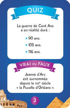Le Quiz de l'Histoire - Secrets d'Histoire junior