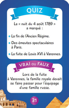 Le Quiz de l'Histoire - Secrets d'Histoire junior