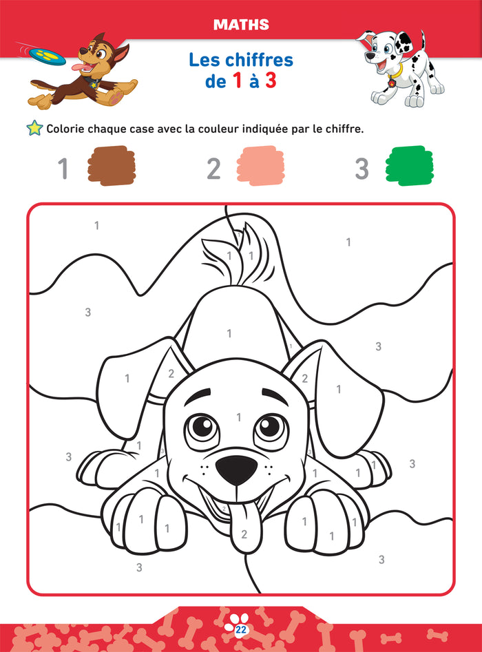 Mon coloriage magique Pat'Patrouille TPS - 2 ans