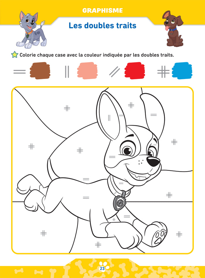 Mon coloriage magique Pat'Patrouille TPS - 2 ans