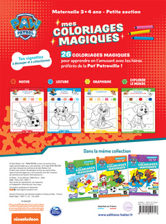 Mon coloriage magique Pat'Patrouille PS - 3 ans