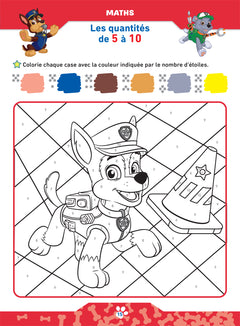 Mon coloriage magique Pat'Patrouille GS - 5 ans
