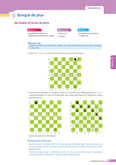 Enseigner pratiques - Apprendre à jouer aux échecs en classe - Cycles 1, 2 et 3