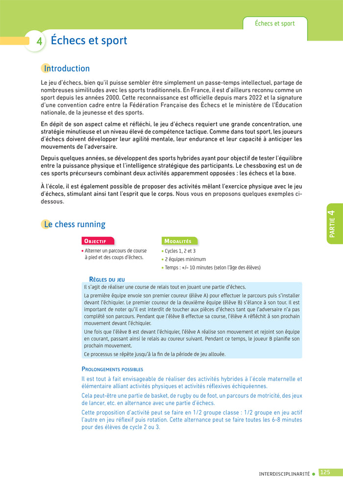 Enseigner pratiques - Apprendre à jouer aux échecs en classe - Cycles 1, 2 et 3