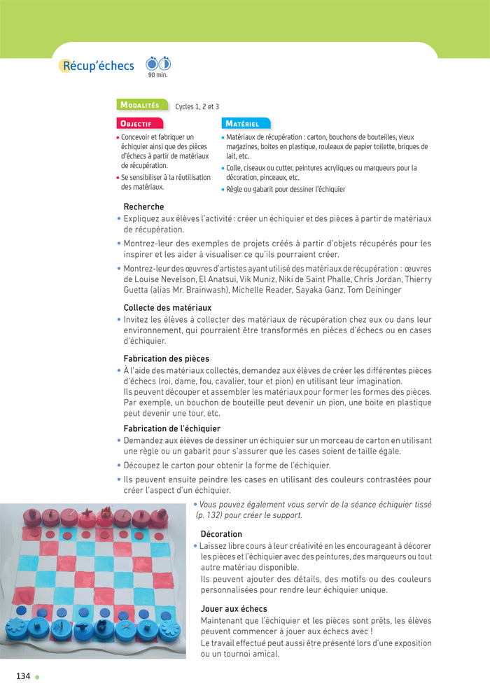 Enseigner pratiques - Apprendre à jouer aux échecs en classe - Cycles 1, 2 et 3