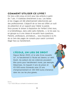 Le petit livre pour dire STOP au harcèlement à l'école