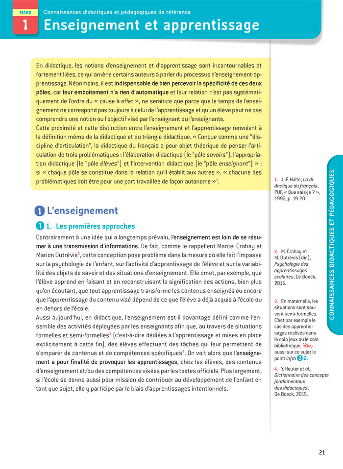 Français - CRPE 2024-2025 - Epreuve orale d'admission