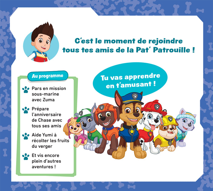 Ma valisette d'activités Maternelle MS et GS Pat'Patrouille
