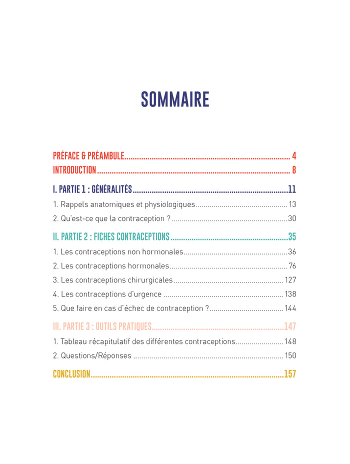 Ma contraception sur mesure