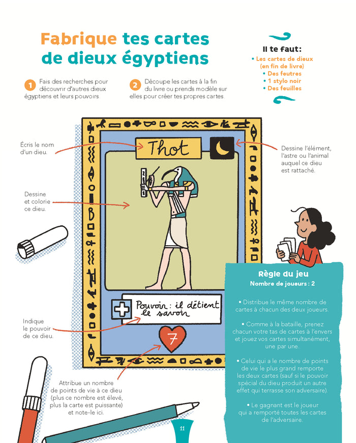 100% activités - L'Égypte des pharaons