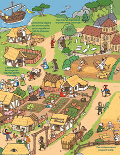 Raconte-moi le temps des chevaliers en BD