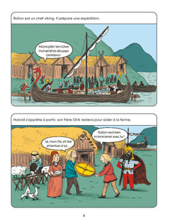 Raconte-moi le temps des chevaliers en BD