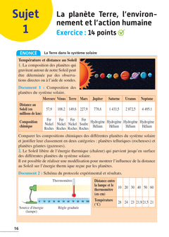 Annales Brevet 2025 - Sciences 3e