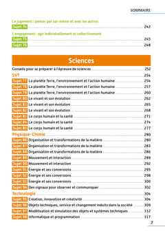 Annales BREVET 2025 - Tout-en-un 3e (Toutes les matières) - sujets et corrigés