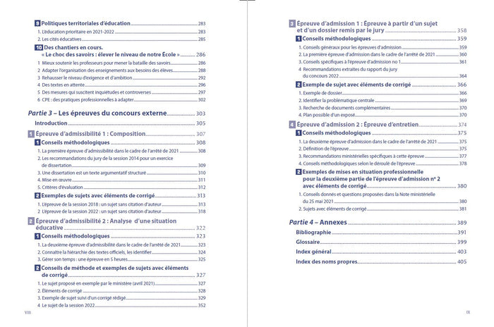 Concours CPE - Conseiller principal d'éducation - 6e éd.