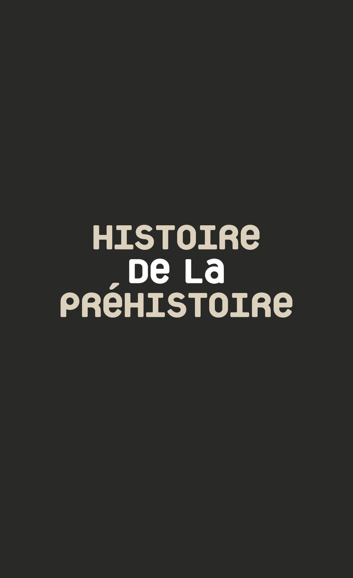 Préhistoire, la grande aventure de l'homme