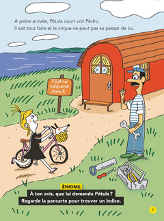 Les énigmes d'Amédée et Pétula, Tome 01