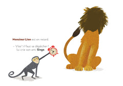 Monsieur Lion est pressé !