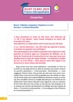 Annales Objectif BAC 2025 - Français 1res STMG - STI2D - ST2S - STL - STD2A - STHR