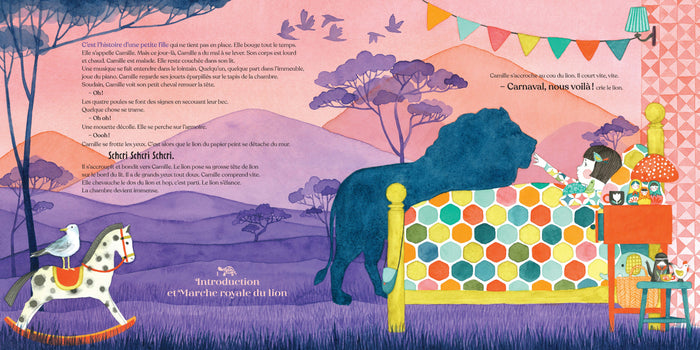 La petite fille et le carnaval des animaux