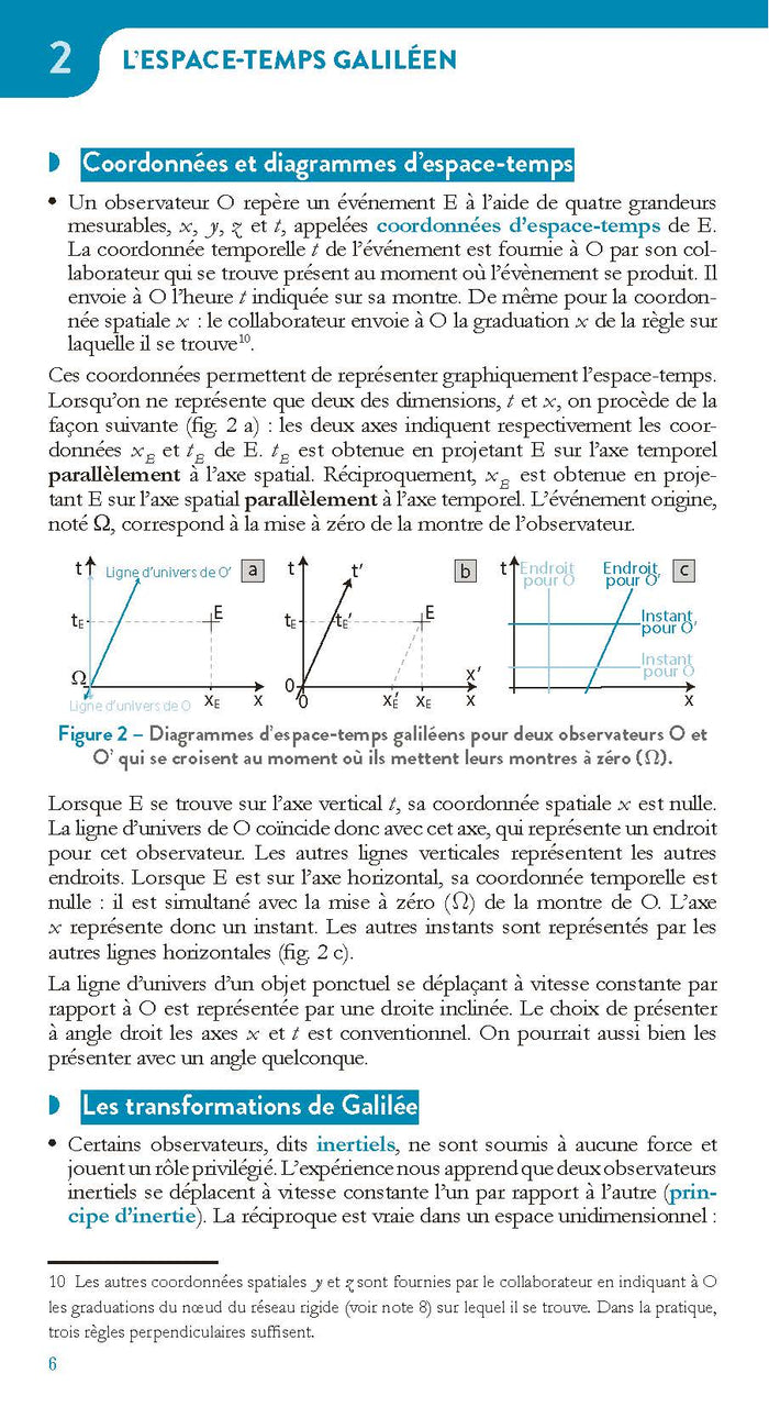 La relativité restreinte