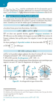 La relativité restreinte