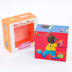 Jeu Petit Ours Brun - Mes premiers cubes - Dès 3 ans