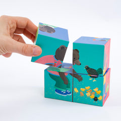 Jeu Petit Ours Brun - Mes premiers cubes - Dès 3 ans