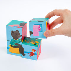 Jeu Petit Ours Brun - Mes premiers cubes - Dès 3 ans