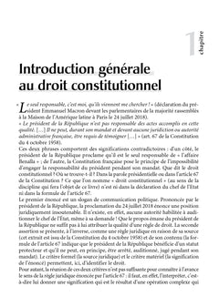 Les Fondamentaux - Droit constitutionnel