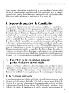 Les Fondamentaux - Droit constitutionnel
