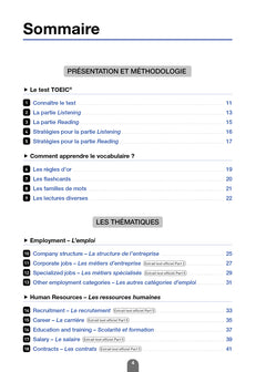 Les 100 fiches de vocabulaire du test TOEIC®