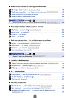 Les 100 fiches de vocabulaire du test TOEIC®