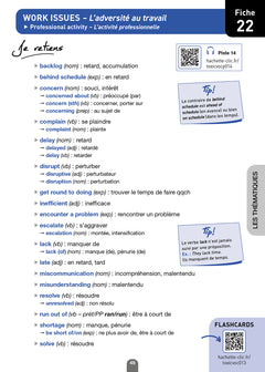 Les 100 fiches de vocabulaire du test TOEIC®