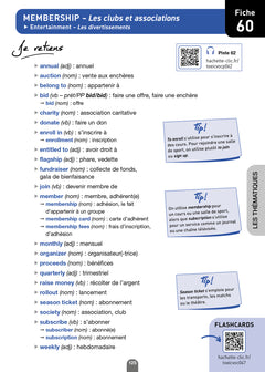 Les 100 fiches de vocabulaire du test TOEIC®