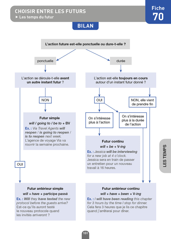 Les 100 fiches de grammaire du test TOEIC® (conforme au nouveau test TOEIC)