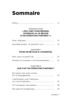 Operating partner - Le copilote de mon entreprise