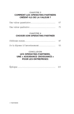 Operating partner - Le copilote de mon entreprise
