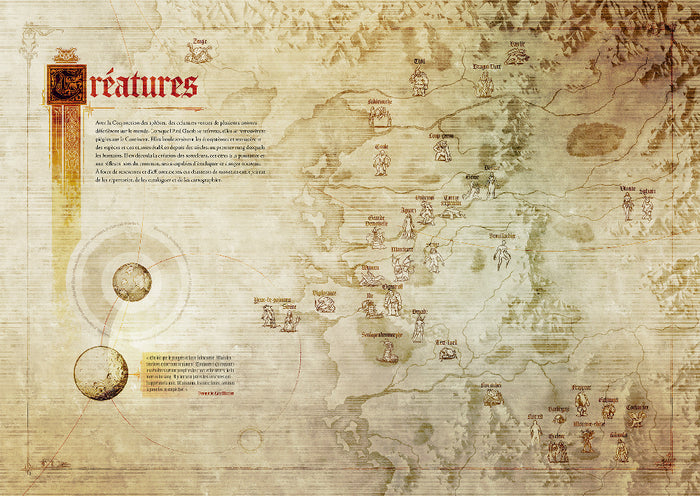 L'univers du Sorceleur (Witcher) : Atlas du Sorceleur